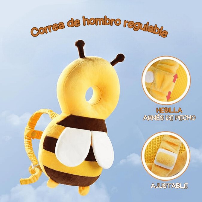 Mochila CuidaBabys™ AntiGolpes - Protección de Cabeza para bebés